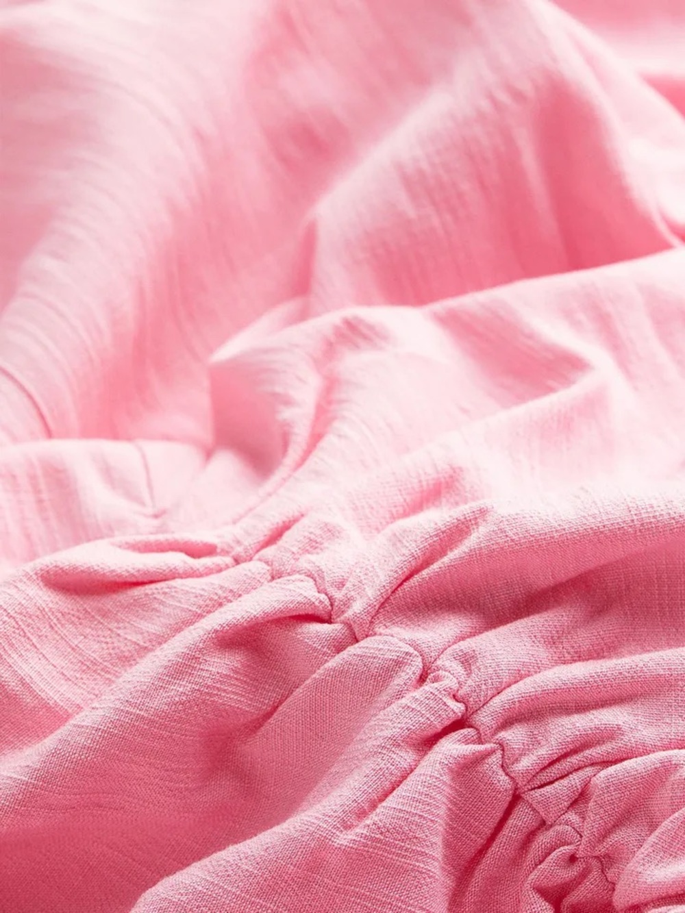H&M Pink Ruched Mini Dress - Picture 4 of 6